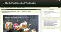 Desktop Screenshot of hardyplantsocietywa.org